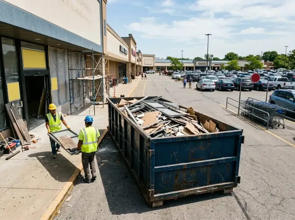 retail-store-renovation-debris-003 — frequently asked questions, Roll-off Dumpster Rentals in Bucyrus, OH